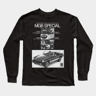 MGB SPORTS CAR - advert Long Sleeve T-Shirt